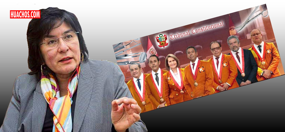 EL TRIBUNAL CONSTITUCIONAL SE HAN INCLINADO AL FUJIMORISMO "PORQUE FUERON ELEGIDOS POR ELLOS".