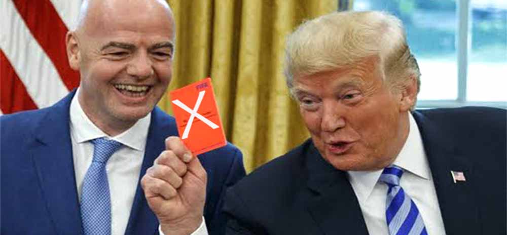 Para Trump la Tarjeta Roja no significa gran cosa.