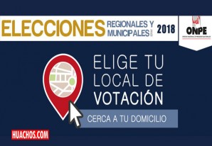 Hasta hoy electores podrán elegir su local de votación - Elecciones 0ctubre 2018 Hasta hoy electores podrán elegir su local de votación - Elecciones 0ctubre 2018
