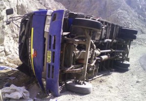 Accidente de tránsito deja un muerto y dos heridos a la altura de La Culebrilla, Chincha Accidente de tránsito deja un muerto y dos heridos a la altura de La Culebrilla, Chincha