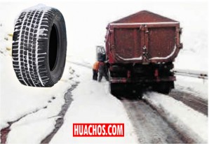 ¡Cuidado! No se maneja con las mismas llantas cuando hay nieve y hielo ¡Cuidado! No se maneja con las mismas llantas cuando hay nieve y hielo