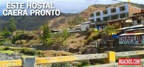Impactantes imágenes de un hostal en Lircay que se derrumba debido a las aguas torrenciales - VIDEO Impactantes imágenes de un hostal en Lircay que se derrumba debido a las aguas torrenciales - VIDEO