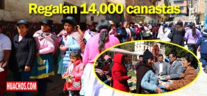 Entregan miles de canastas a madres de familia de Huancavelica, por su día - VIDEOS Entregan miles de canastas a madres de familia de Huancavelica, por su día - VIDEOS