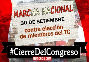 Colectivos y sociedad civil convocan marcha nacional para este lunes 30 de setiembre Colectivos y sociedad civil convocan marcha nacional para este lunes 30 de setiembre