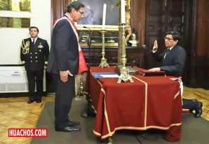 Vicente Zeballos juró como nuevo presidente del Consejo de Ministros | VIDEO Vicente Zeballos juró como nuevo presidente del Consejo de Ministros | VIDEO