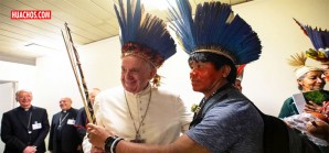 Francisco quiere poner en su sitio a los depredadores que desfiguran el Amazonas Francisco quiere poner en su sitio a los depredadores que desfiguran el Amazonas