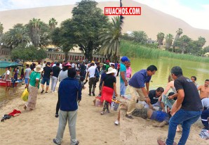 Un humilde parroquiano perece en las aguas de la Huacachina Un humilde parroquiano perece en las aguas de la Huacachina