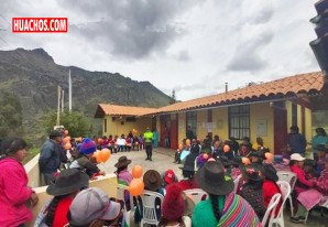 Taller de sensibilización contra la violencia familiar y tocamientos indebidos en Aurahuá Taller de sensibilización contra la violencia familiar y tocamientos indebidos en Aurahuá