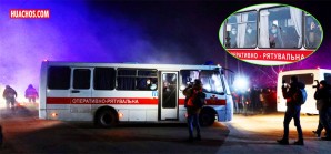 Ucrania: A pedradas rechazan a ciudadanos que estuvieron en China | VIDEO Ucrania: A pedradas rechazan a ciudadanos que estuvieron en China | VIDEO