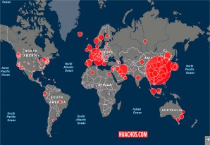 Vea el mapa interactivo sobre la situación de coronavirus en tiempo real Vea el mapa interactivo sobre la situación de coronavirus en tiempo real