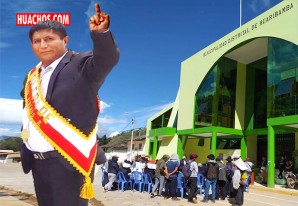 Al alcalde de Huaribamba le importa un pepino los reclamos de su pueblo Al alcalde de Huaribamba le importa un pepino los reclamos de su pueblo