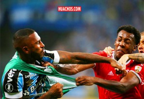 Batalla campal en la Copa Libertadores termina con ocho expulsados | VIDEO Batalla campal en la Copa Libertadores termina con ocho expulsados | VIDEO