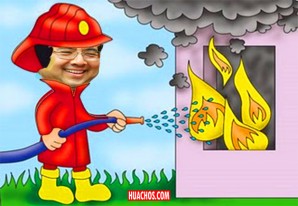 Nelson Shack, el bomberito contralor del presidente Martín Vizcarra Nelson Shack, el bomberito contralor del presidente Martín Vizcarra