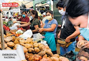 Uso obligatorio de guantes y mascarillas para ingresar a bancos y mercado de abastos Uso obligatorio de guantes y mascarillas para ingresar a bancos y mercado de abastos
