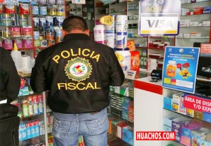 Fuerzas del orden incautan productos farmacéuticos en boticas de Huancavelica Fuerzas del orden incautan productos farmacéuticos en boticas de Huancavelica