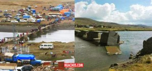 Bolivianos destruyen puente para que los peruanos no les contagien el virus chino Bolivianos destruyen puente para que los peruanos no les contagien el virus chino