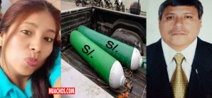 Atrapan a Pamela y Jorge haciendo negocio con balones de oxígeno de su Red de Salud Atrapan a Pamela y Jorge haciendo negocio con balones de oxígeno de su Red de Salud