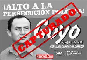 Cae en la malla policial "Don Goyo", expresidente regional de Cajamarca Cae en la malla policial "Don Goyo", expresidente regional de Cajamarca