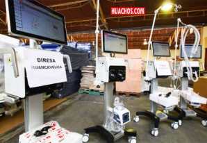 Huancavelica: Entregan material de salud para la atención de casos graves de COVID-19 Huancavelica: Entregan material de salud para la atención de casos graves de COVID-19