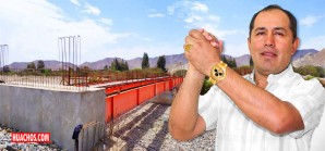 Obra todo chueco en las pobres tierras del rico y poderoso alcalde Oscar Elías Lucana Obra todo chueco en las pobres tierras del rico y poderoso alcalde Oscar Elías Lucana