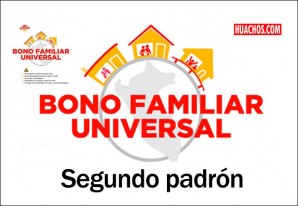 Bono Universal: Pago a segundo padrón se entregará a principios de agosto Bono Universal: Pago a segundo padrón se entregará a principios de agosto