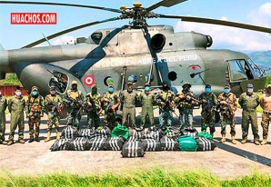 Duro golpe al narcotráfico del Vraem por las FF.AA. y la PNP Duro golpe al narcotráfico del Vraem por las FF.AA. y la PNP