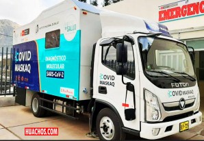 Laboratorio móvil ‘Covid Maskaq’ llega a Huancavelica para hacer pruebas de verdad Laboratorio móvil ‘Covid Maskaq’ llega a Huancavelica para hacer pruebas de verdad