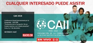 Agenda de la Conferencia Anual Internacional por la Integridad | DIRECTO Agenda de la Conferencia Anual Internacional por la Integridad | DIRECTO