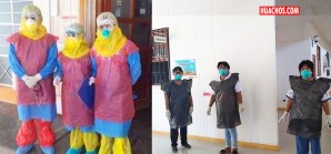 Por fin estas guerreras contra el virus chino tendrán uniforme de protección como Dios manda Por fin estas guerreras contra el virus chino tendrán uniforme de protección como Dios manda