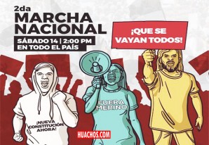 Anuncian segunda marcha nacional descentralizada #fueramerino para este sábado Anuncian segunda marcha nacional descentralizada #fueramerino para este sábado