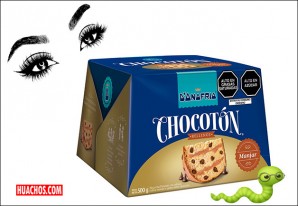 Huancavelica: Ojo, pestaña y ceja con el panetón "Chocotón" de D'Onofrio Huancavelica: Ojo, pestaña y ceja con el panetón "Chocotón" de D'Onofrio