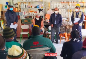 En el penal de Huancavelica inician capacitación para internos en cerámica En el penal de Huancavelica inician capacitación para internos en cerámica