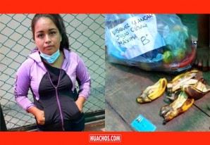 Yadira pretendía ingresar al penal ricos plátanos lleno de polvo verduzco con olor raro Yadira pretendía ingresar al penal ricos plátanos lleno de polvo verduzco con olor raro