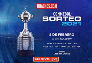 Desde Luque, Paraguay, sigue el sorteo de la Copa Libertadores 2021 Desde Luque, Paraguay, sigue el sorteo de la Copa Libertadores 2021