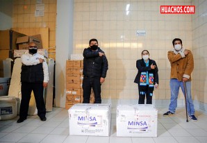 Huancavelica recibió ayer su lote de vacunas chinas Sinopharm contra el Covid-19 | VIDEO Huancavelica recibió ayer su lote de vacunas chinas Sinopharm contra el Covid-19 | VIDEO