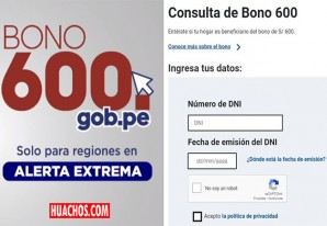 Bono 600 empieza a pagarse el 17 de febrero a los hogares de los programas sociales Bono 600 empieza a pagarse el 17 de febrero a los hogares de los programas sociales
