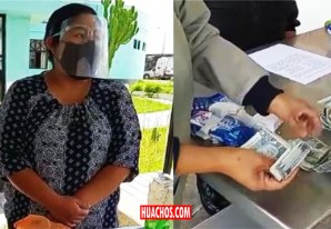 Verónica llevaba dos jabones grandes para su hermana Nancy | VIDEO Verónica llevaba dos jabones grandes para su hermana Nancy | VIDEO