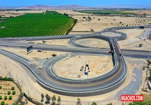 Panamericana Sur: Empalme hacia balneario Paracas esta casi terminado | VIDEO Panamericana Sur: Empalme hacia balneario Paracas esta casi terminado | VIDEO