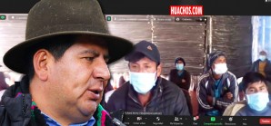 La figura de Maciste Díaz estuvo presente durante toda la audiencia virtual en Tayacaja La figura de Maciste Díaz estuvo presente durante toda la audiencia virtual en Tayacaja