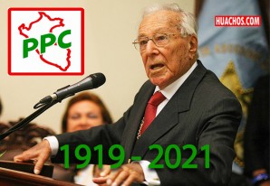 Luis Bedoya Reyes, fundador del PPC, falleció a los 102 años Luis Bedoya Reyes, fundador del PPC, falleció a los 102 años
