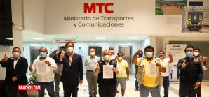 MTC y los transportistas entierran el hacha de guerra y suscriben un mutuo acuerdo MTC y los transportistas entierran el hacha de guerra y suscriben un mutuo acuerdo