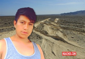 Chofer delincuente dañó trapezoide al cruzar las Líneas de Nasca Chofer delincuente dañó trapezoide al cruzar las Líneas de Nasca