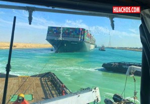 El barco que bloqueaba el canal de Suez ha sido liberado por completo | VIDEO El barco que bloqueaba el canal de Suez ha sido liberado por completo | VIDEO