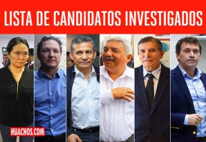 142 candidatos son investigados por casos de presunta corrupción 142 candidatos son investigados por casos de presunta corrupción