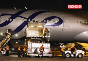 Perú recibe un nuevo lote de 200 mil dosis de vacunas Pfizer Perú recibe un nuevo lote de 200 mil dosis de vacunas Pfizer