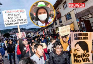 Keiko, hija del funesto dictador Alberto Fujimori, fue repudiada en Cusco | VIDEO Keiko, hija del funesto dictador Alberto Fujimori, fue repudiada en Cusco | VIDEO