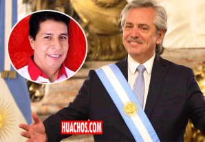 Alberto Fernández, presidente de Argentina, envia un saludo fraternal a Pedro Castilla Alberto Fernández, presidente de Argentina, envia un saludo fraternal a Pedro Castilla