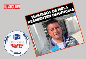 Huancavelica: Testimonio de los miembros de mesa acusados por Fuerza Popular Huancavelica: Testimonio de los miembros de mesa acusados por Fuerza Popular