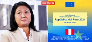Toda la culpa fue de K. Fujimori según la Misión de Expertos Electorales de la Unión Europea Toda la culpa fue de K. Fujimori según la Misión de Expertos Electorales de la Unión Europea
