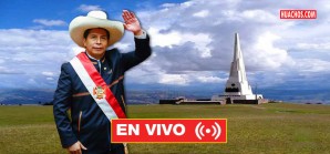 Pedro Castillo jurará hoy de manera simbólica en la Pampa de la Quinua en Ayacucho Pedro Castillo jurará hoy de manera simbólica en la Pampa de la Quinua en Ayacucho